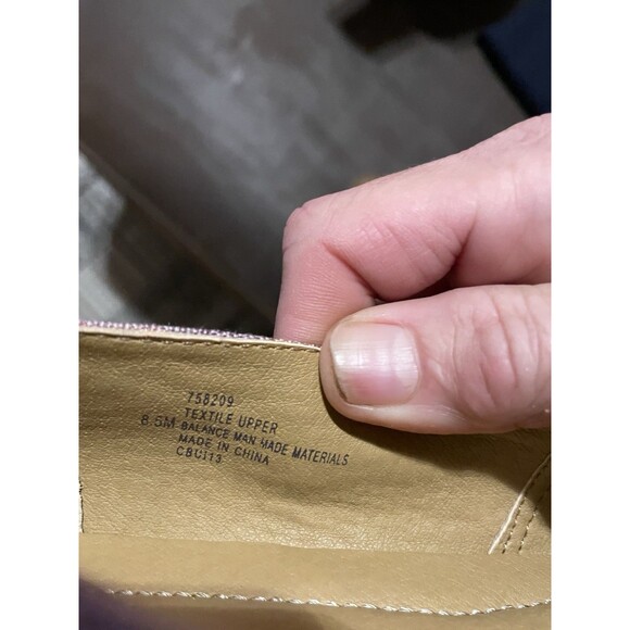 SOFTSPOTS  Metallic Orange PurplePlaid Comfort Pillowtop W. 8.5! ClemsonTigers# - Picture 4 of 4